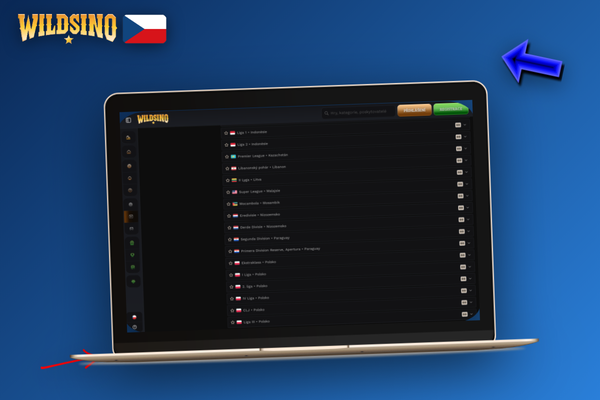 Wildsino desktop verze podporuje Windows, macOS i Linux přes prohlížeč