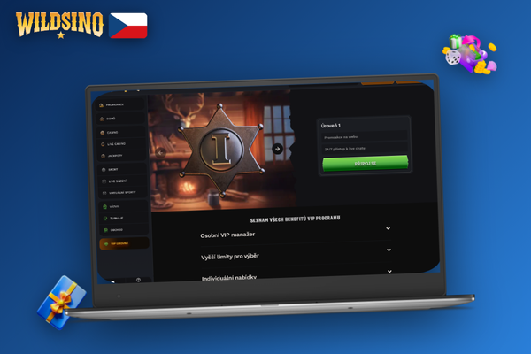 Wildsino synchronizuje účet napříč monitorem, notebookem i mobilem automaticky
